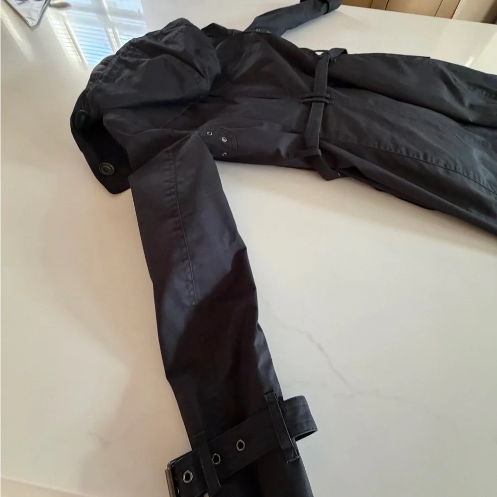 Burberry Dark Trench Coat for Women - Picture 7 of 8